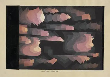 Fuge i rød - Paul Klee