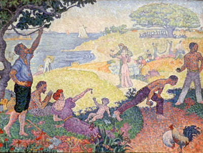 Reproduction du tableau « Au temps d'harmonie - Paul Signac » par Alpha Reproduction en peinture à l’huile