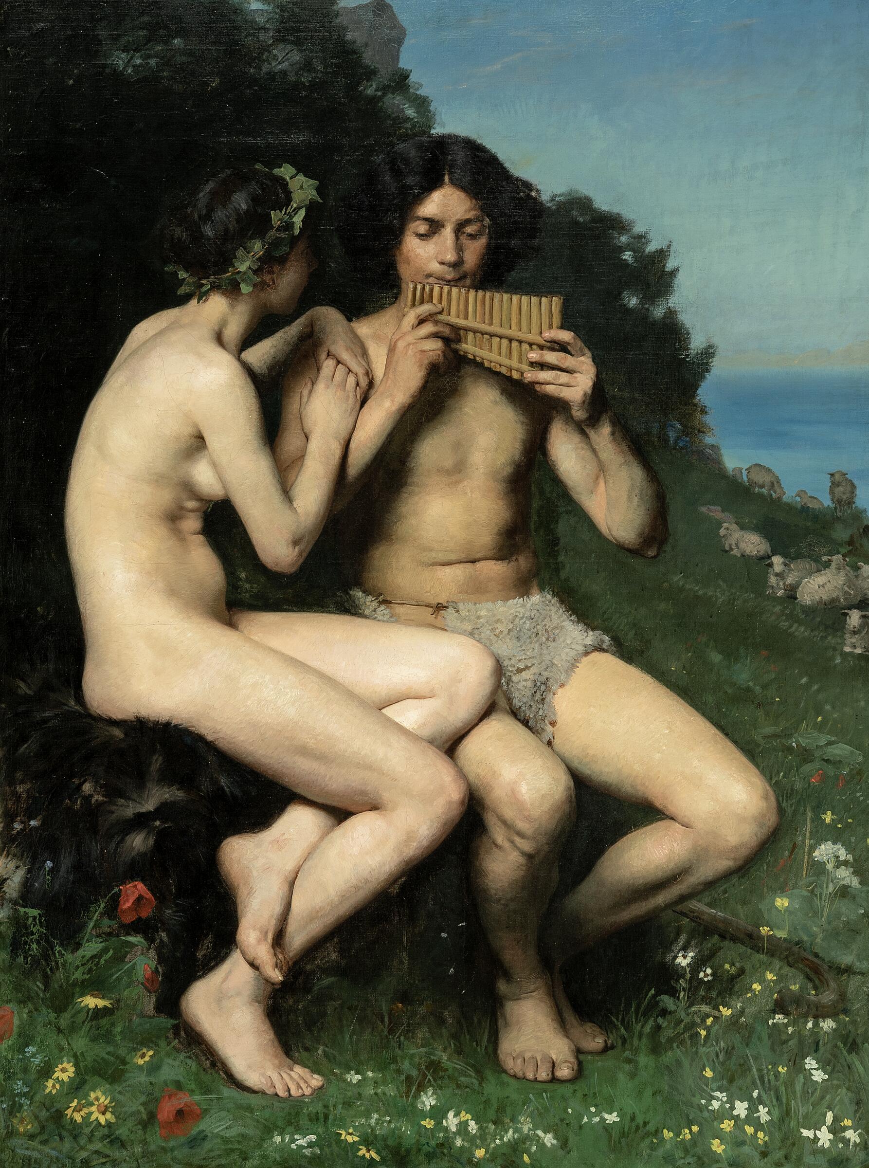 Daphnis og Chloé. - Peder Severin Krøyer