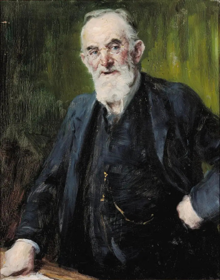 Portrait d’Octavius Hansen. - Peder Severin Krøyer - Alpha Reproduction