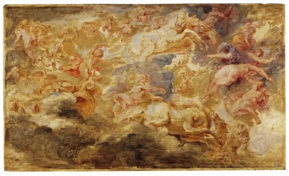 Apollon dans le char du soleil - Peter Paul Rubens - Alpha Reproduction