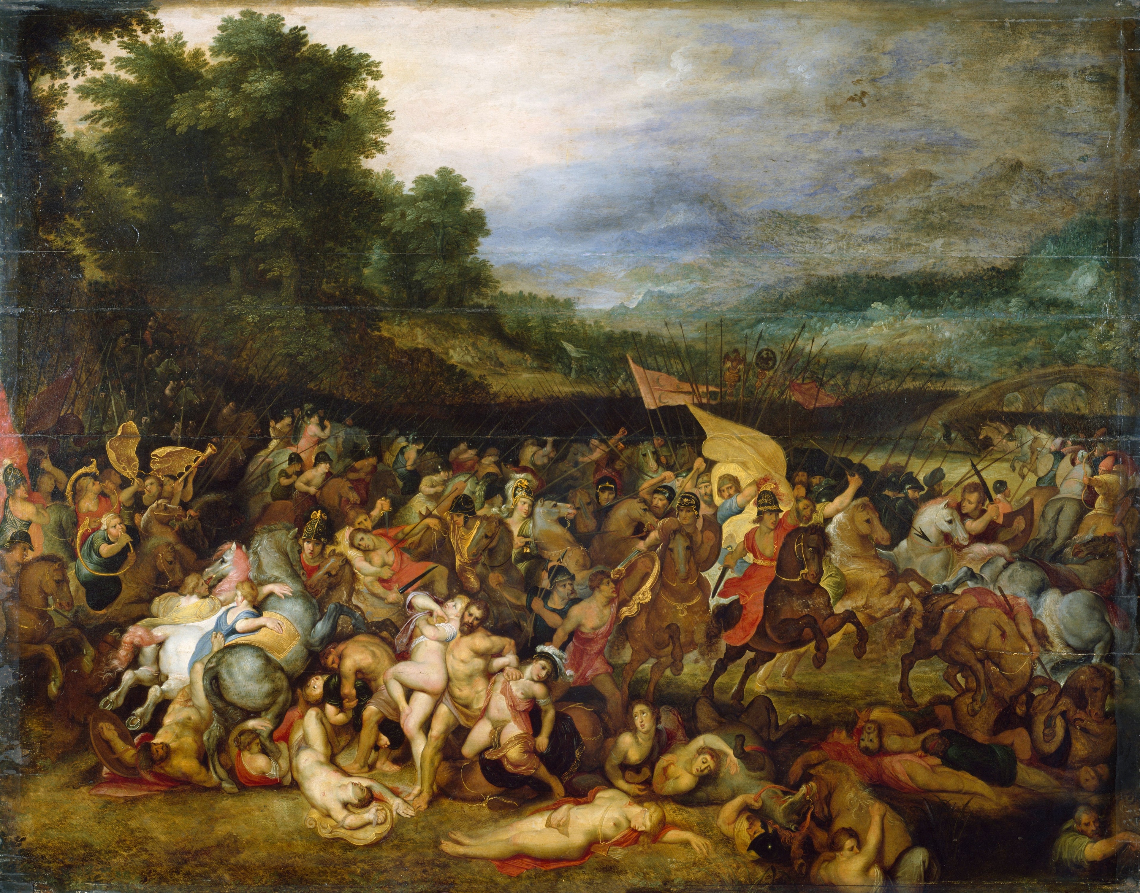 Amazoneskampen - Peter Paul Rubens