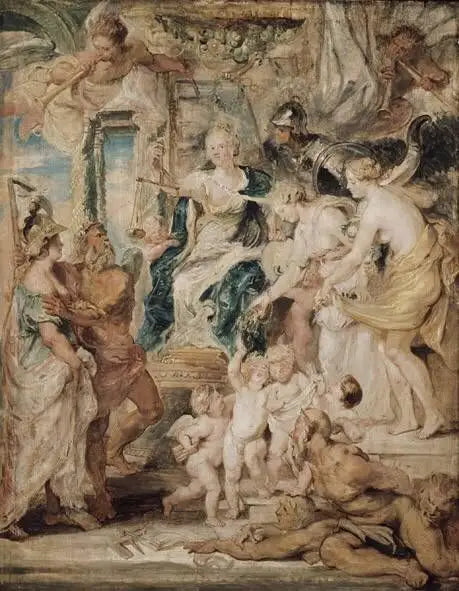 La Félicité de la Régence - Peter Paul Rubens - Alpha Reproduction