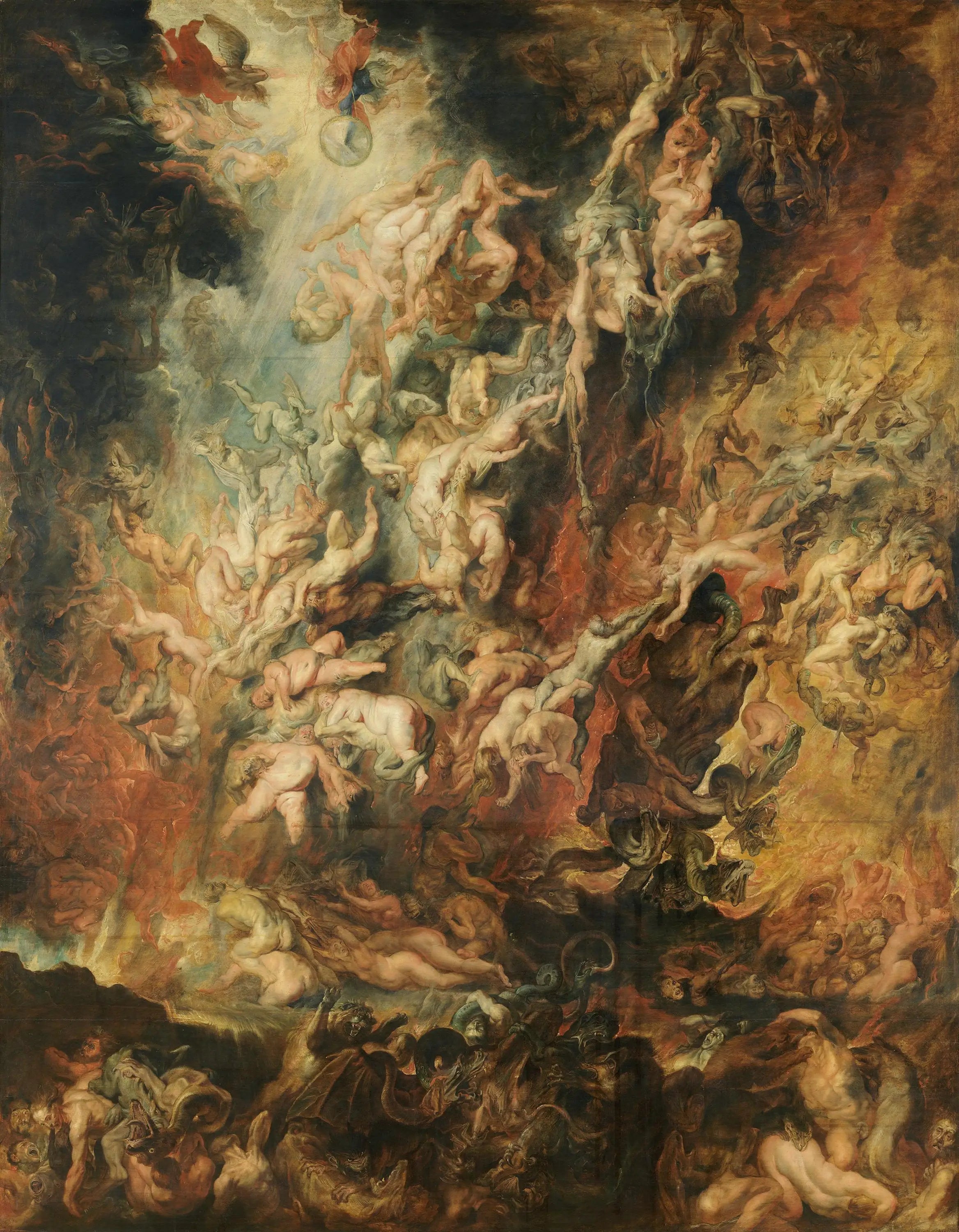 La chute des damnés - Peter Paul Rubens - Alpha Reproduction