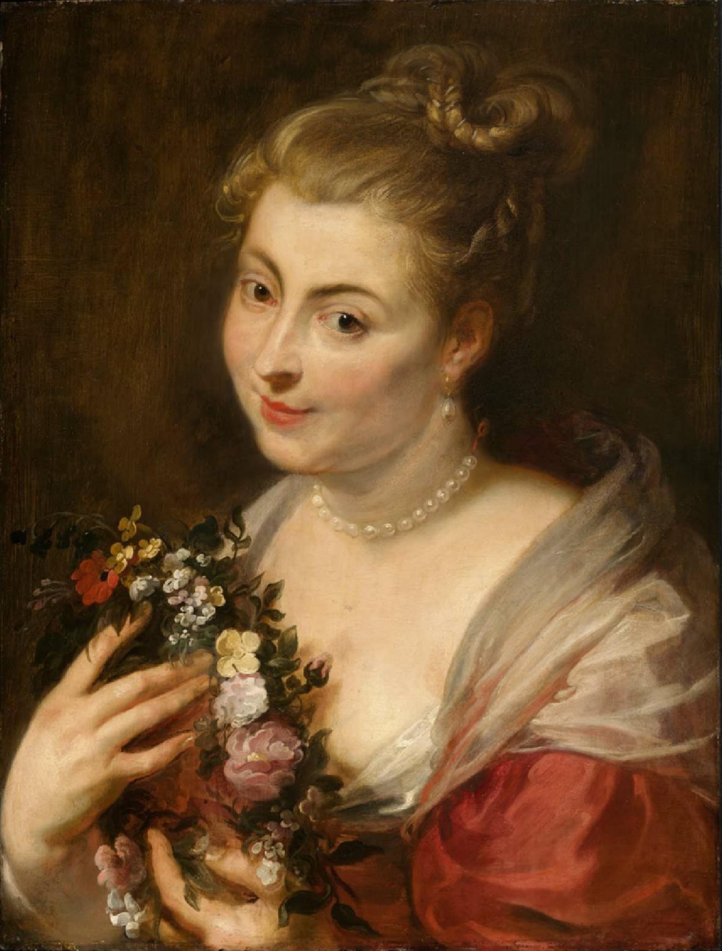 Isabella Brant som Glycera - Peter Paul Rubens
