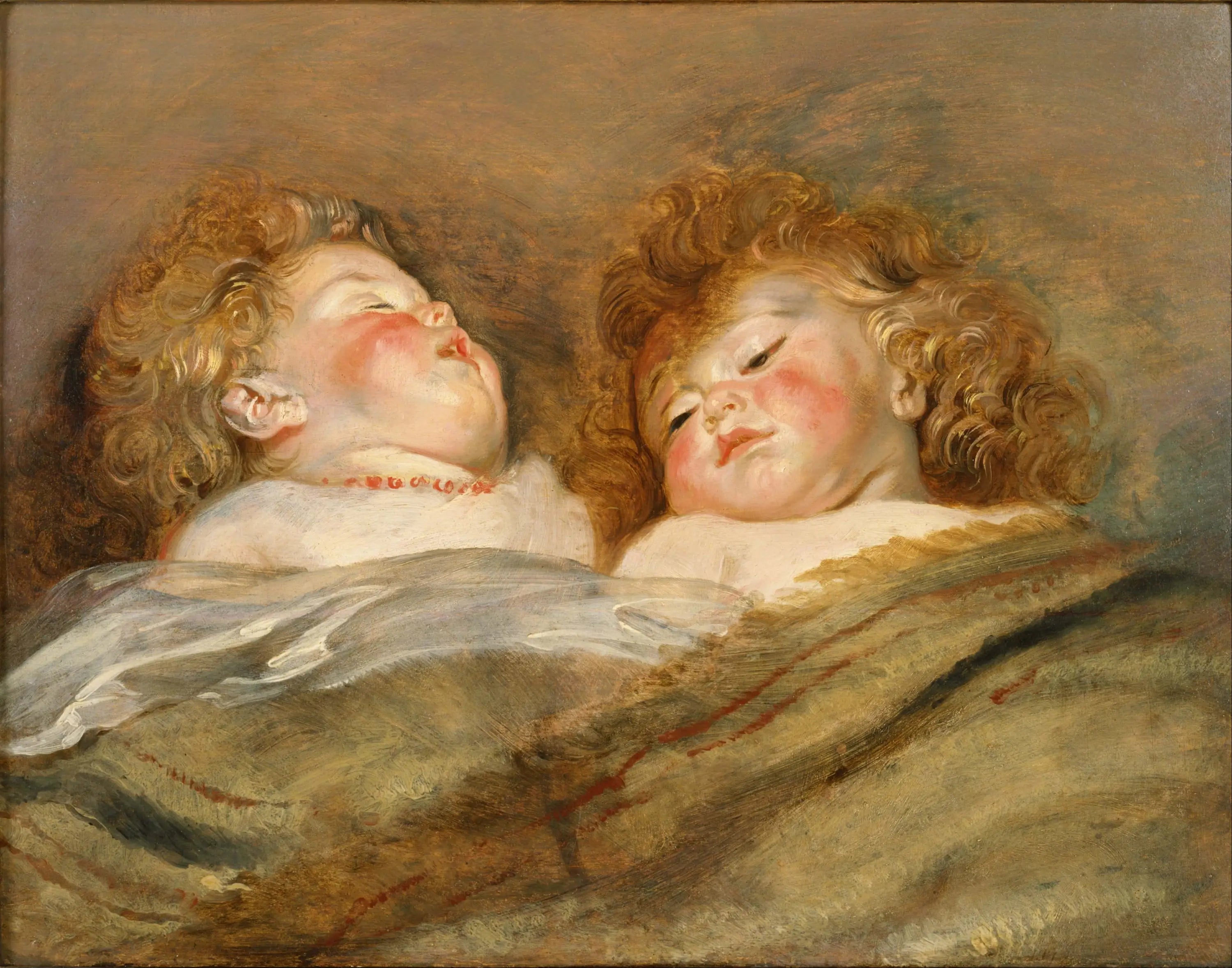 Deux enfants endormis - Peter Paul Rubens - Alpha Reproduction