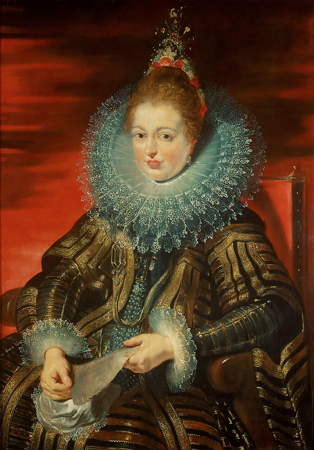 Isabelle Claire Eugénie, ægtefælle til Albrecht VII - Peter Paul Rubens