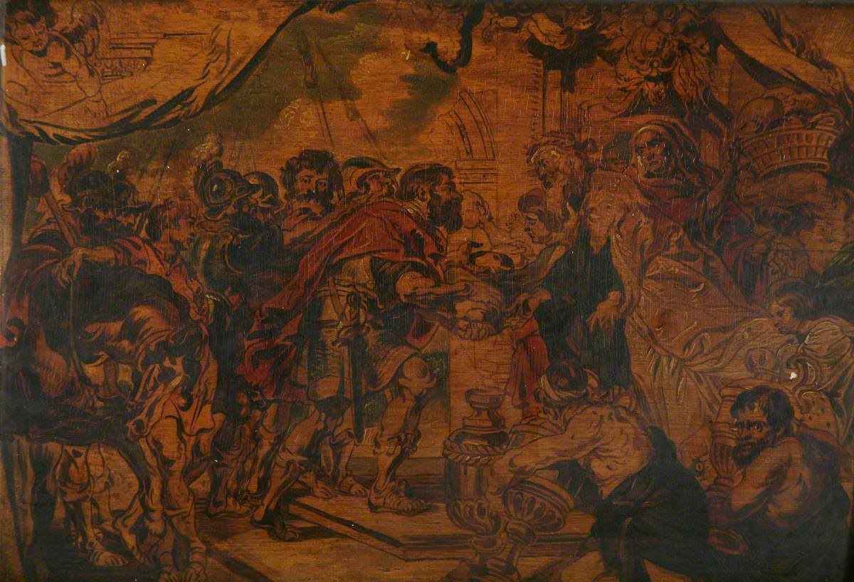 Abraham og Melchisedek - Peter Paul Rubens