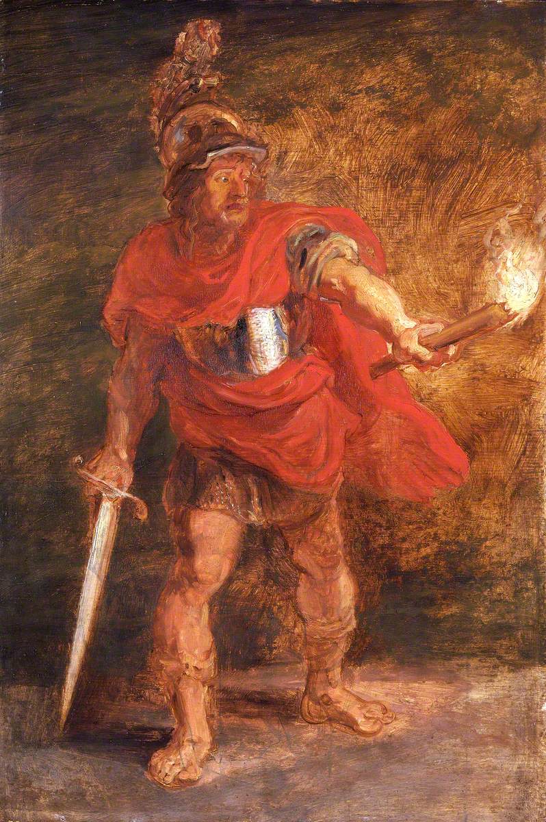 Aeneas i Underverdenen - Peter Paul Rubens
