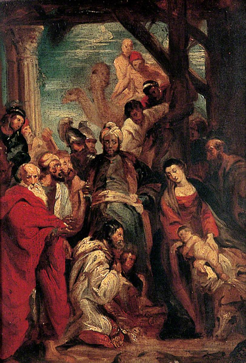 De hellige tre konger - Peter Paul Rubens