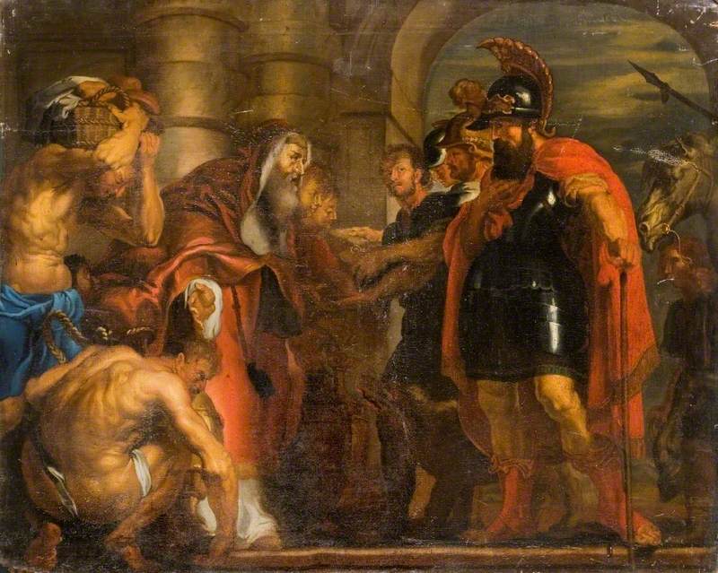 Abrahams og Melkisedeks møde - Peter Paul Rubens