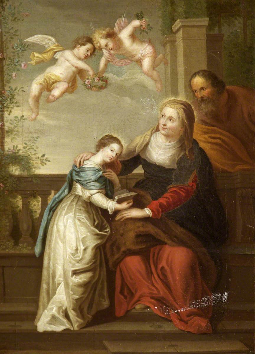 Anne og Joachim med Jomfru Maria - Peter Paul Rubens