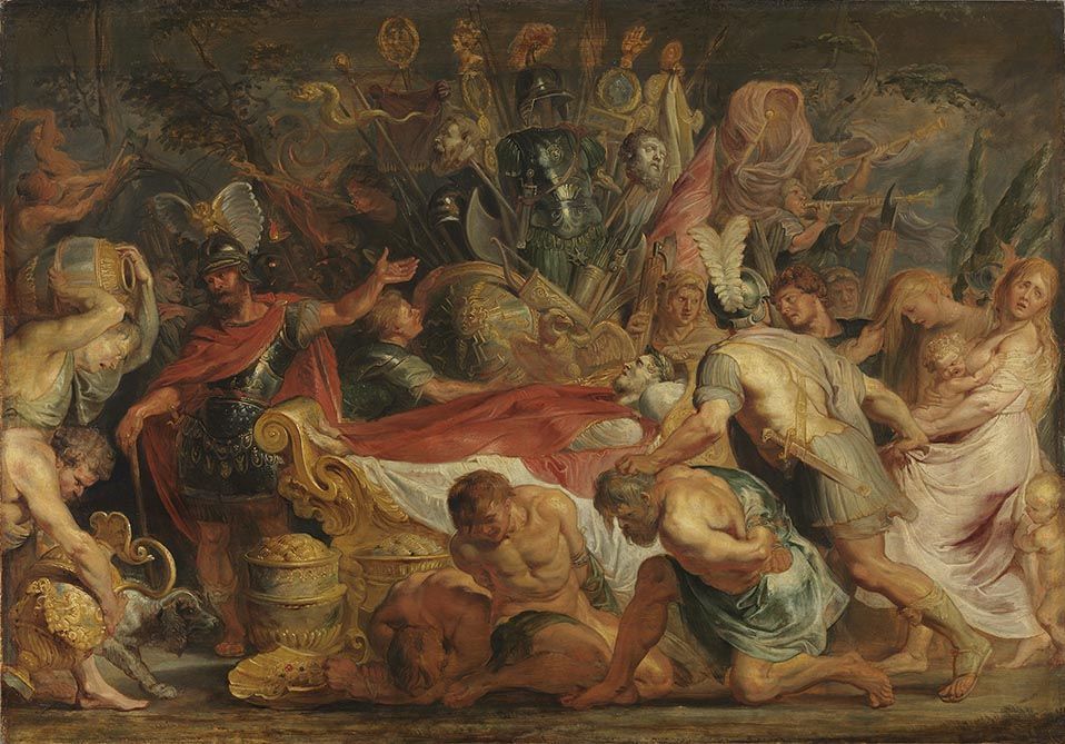 Decius Mus' obsequiousness (Titus Livius VIII, 6-9-10), after 1616 - Peter Paul Rubens