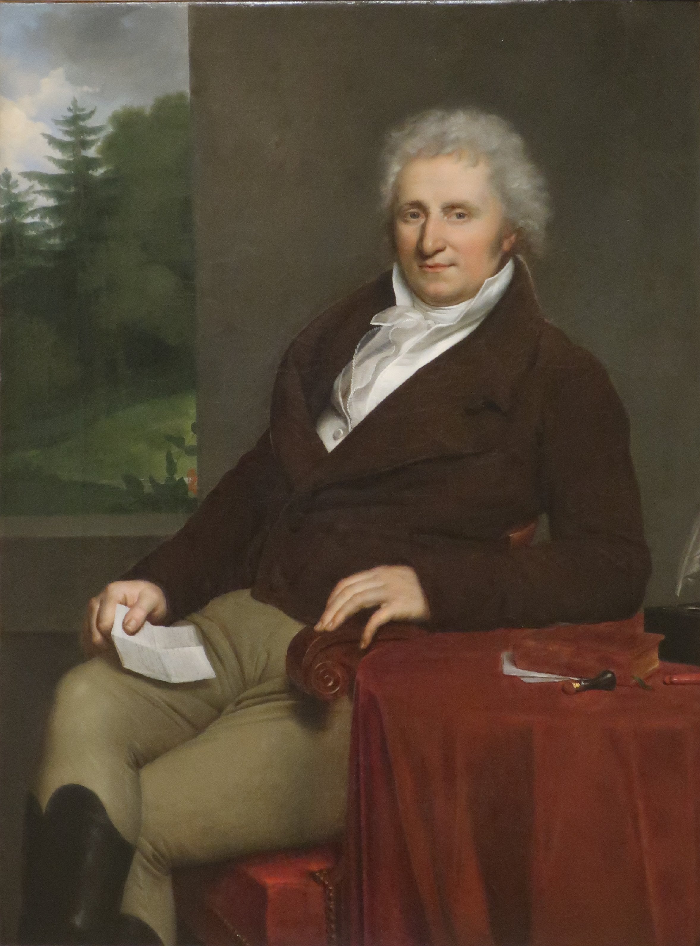 Portrait de Philippe-François-Didier Usquin (1757-1843) - Anne-Louis Girodet