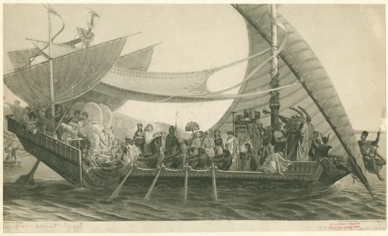 Cléopâtre et Antoine sur le Cydnus - Henri-Pierre Picou