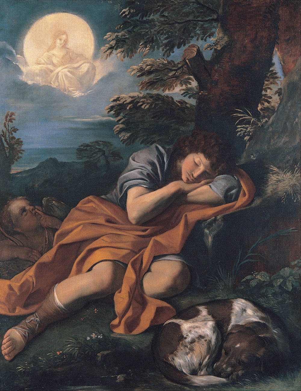 Diane et Endymion - Pier Francesco Mola