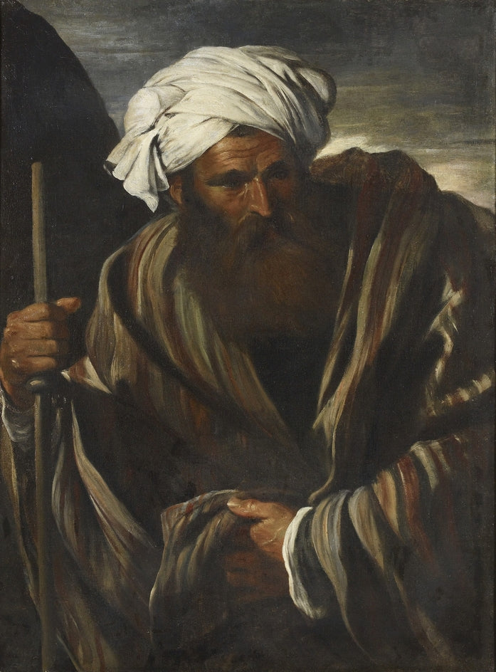 Un homme en tenue orientale - Pier Francesco Mola