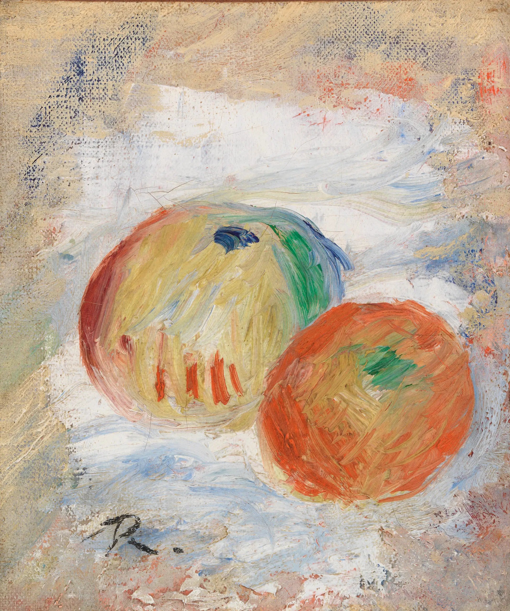 Reproduction du tableau « Pommes - Pierre-Auguste Renoir » par Alpha Reproduction en peinture à l’huile