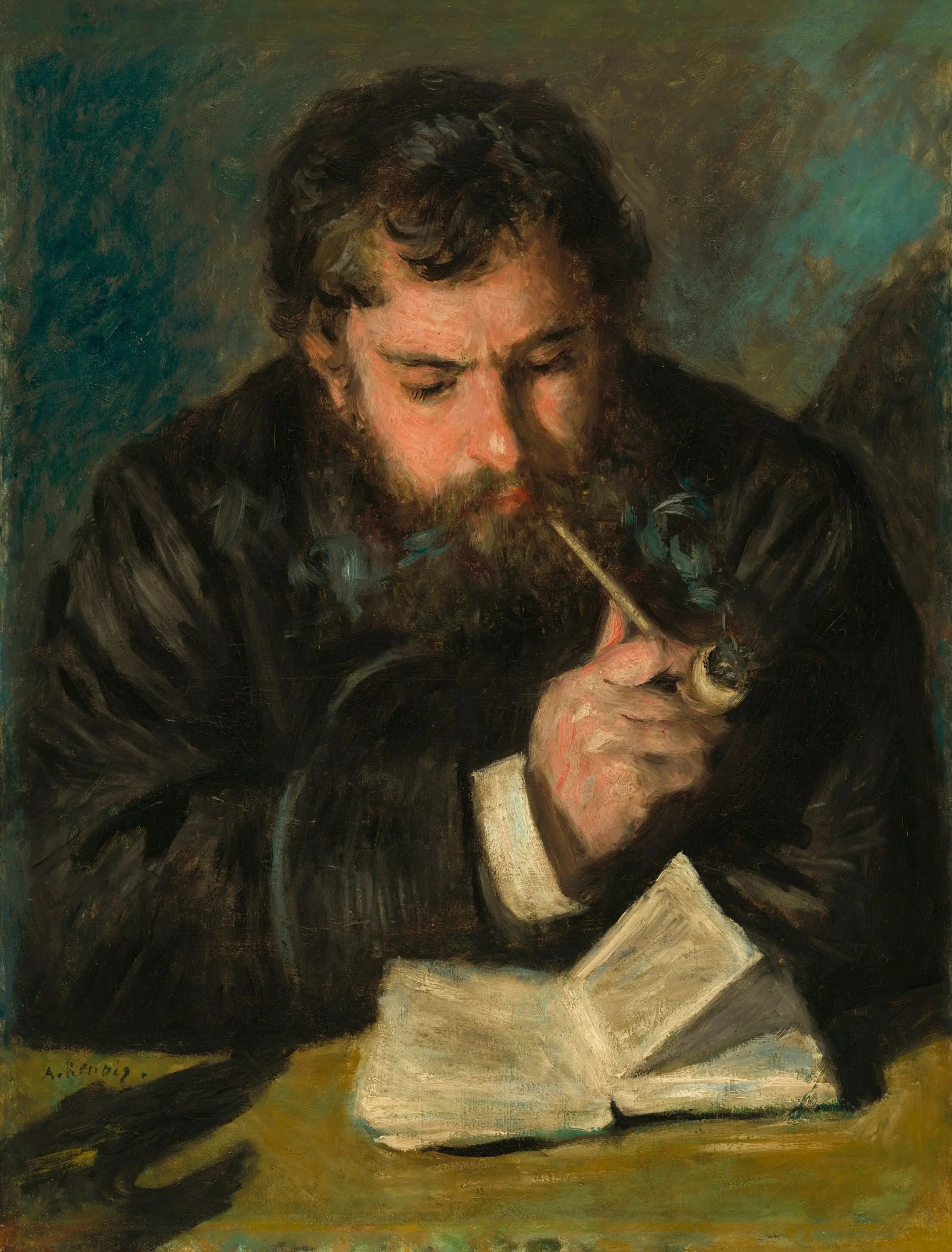 Reproduction du tableau « Claude Monet - Pierre-Auguste Renoir » par Alpha Reproduction en peinture à l’huile