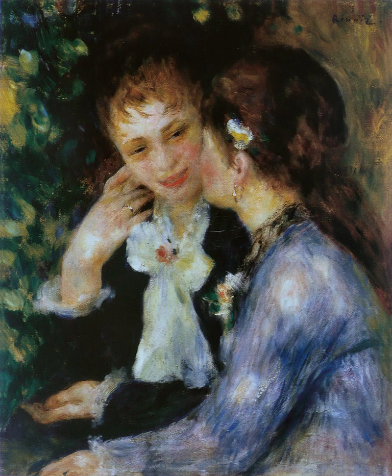 Fortroligheder - Pierre-Auguste Renoir
