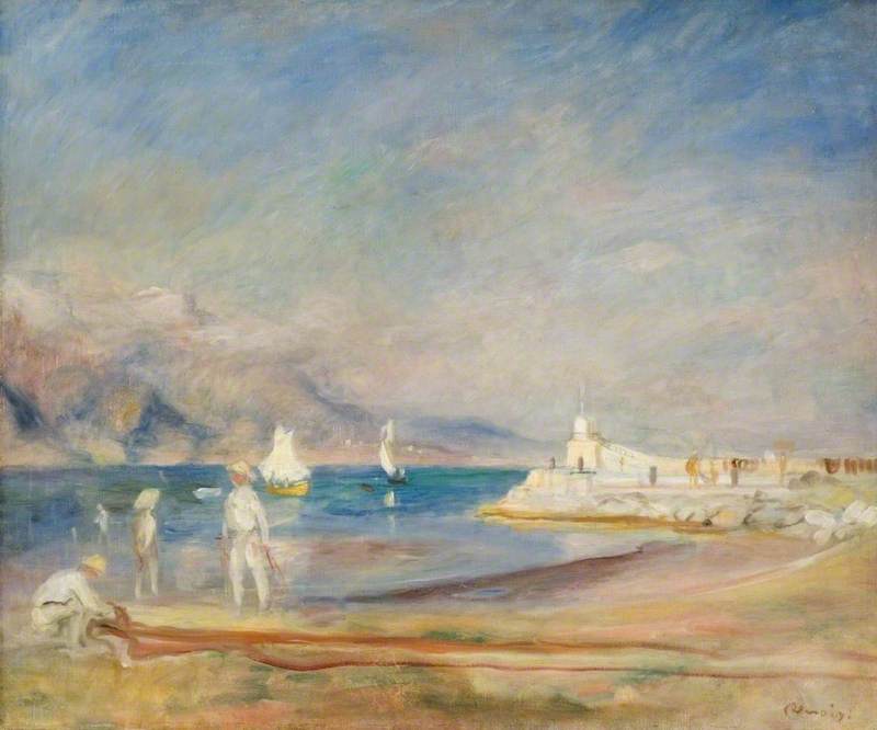 Reproduction du tableau « Saint-Tropez, France - Pierre-Auguste Renoir » par Alpha Reproduction en peinture à l’huile