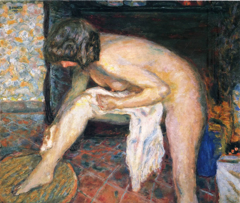 Krum kvinde - Pierre Bonnard
