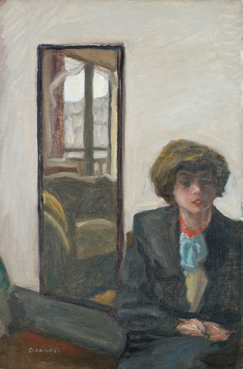 Reproduction du tableau « Intérieur - Pierre Bonnard » par Alpha Reproduction en peinture à l’huile