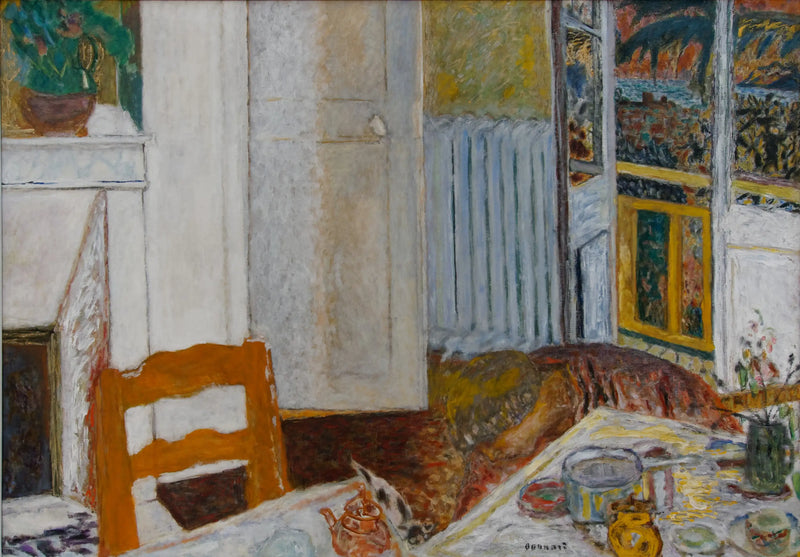 Hvid indretning - Pierre Bonnard