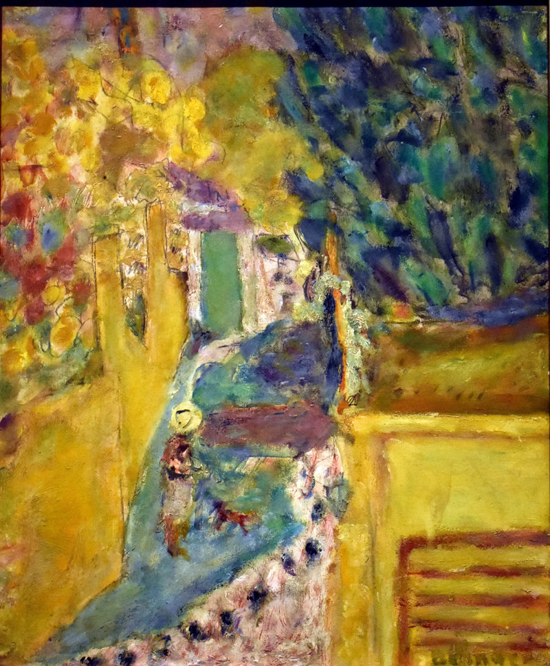L'Escalier du Cannet - Pierre Bonnard