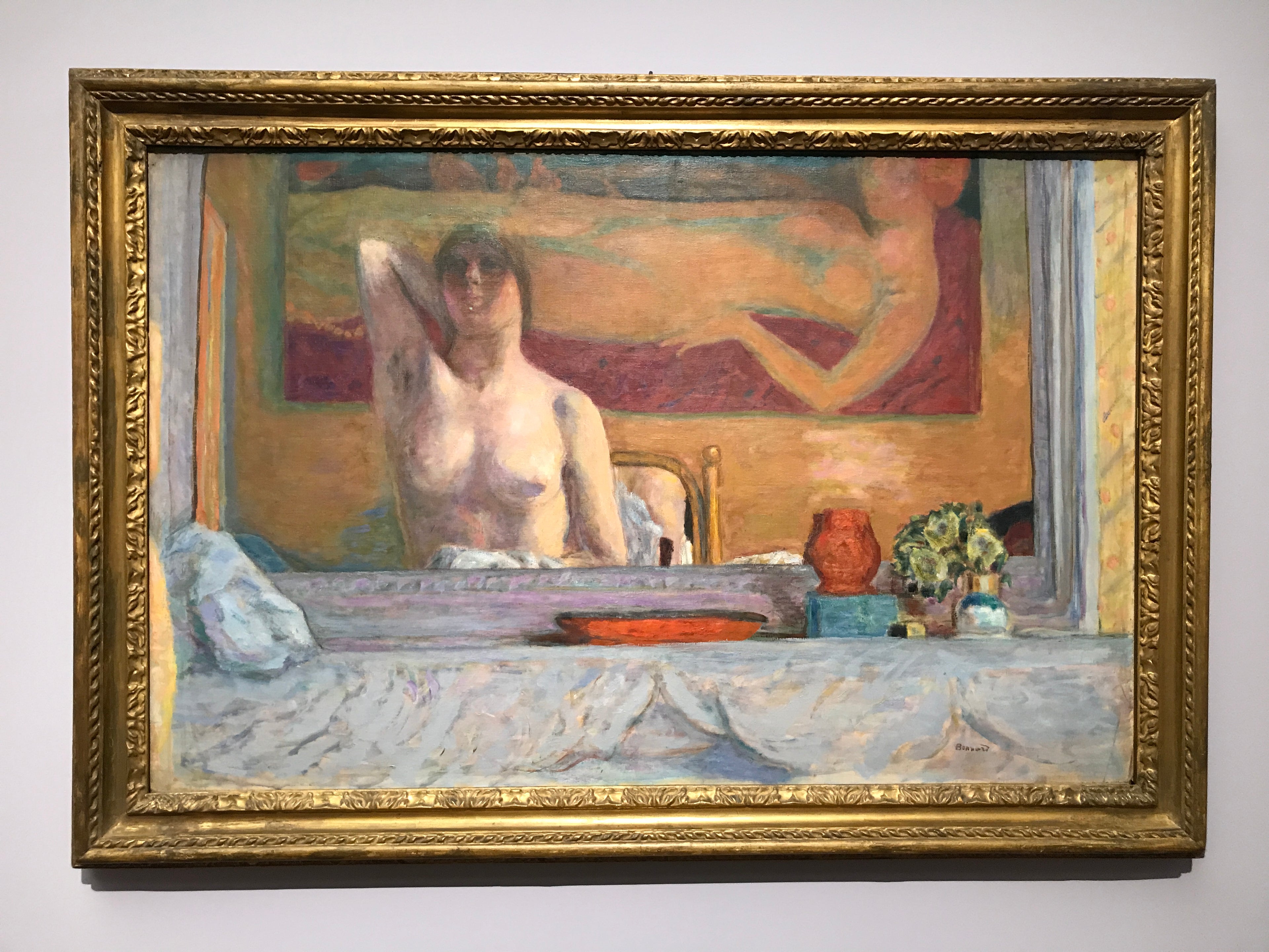 Reproduction du tableau « La Cheminée - Pierre Bonnard » par Alpha Reproduction en peinture à l’huile