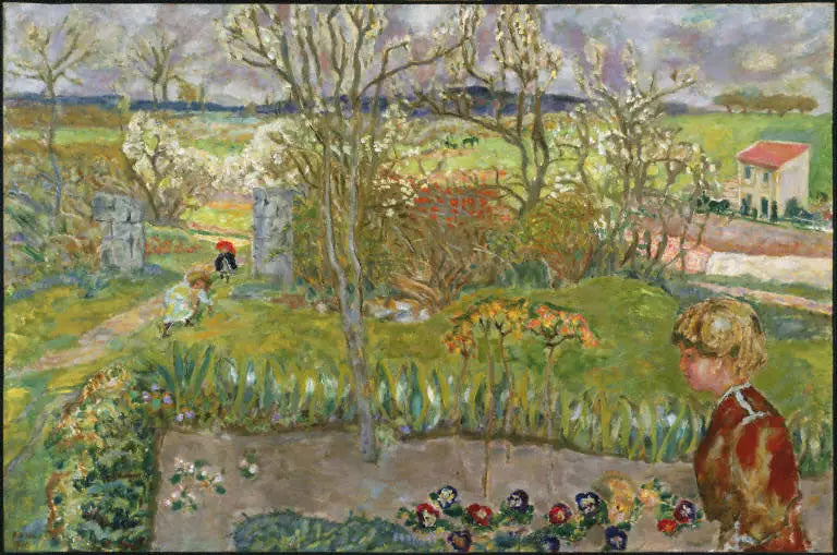 Forårets begyndelse - Pierre Bonnard