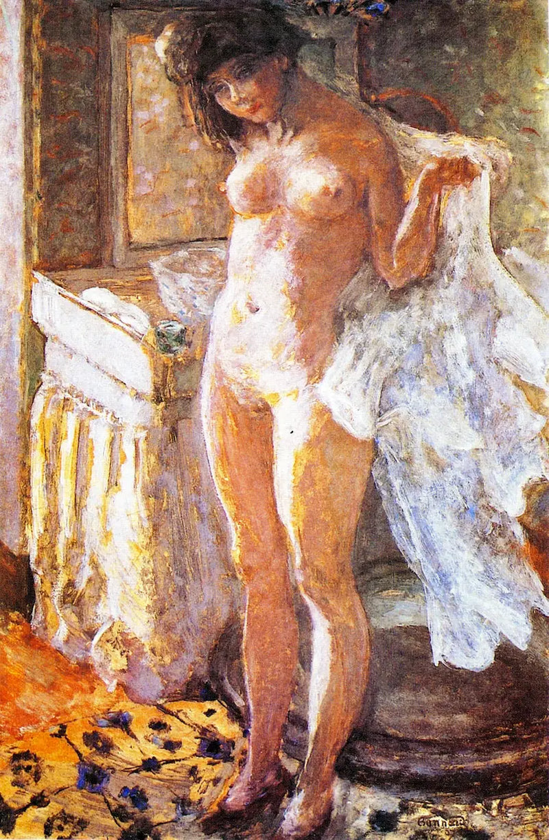 I badeværelset - Pierre Bonnard