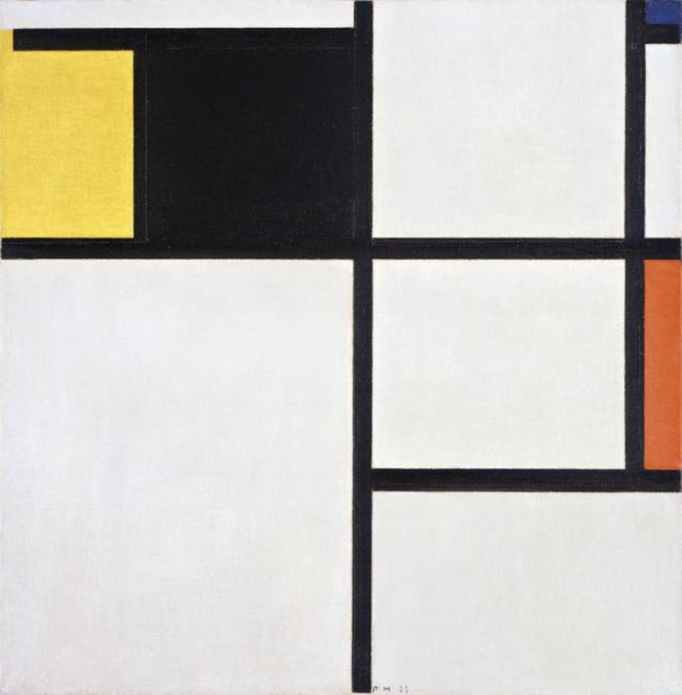 Reproduction du tableau « Tableau - Piet Mondrian » par Alpha Reproduction en peinture à l’huile