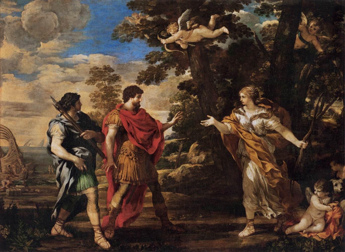 Vénus apparaissant à Énée - Pietro da Cortona - Alpha Reproduction