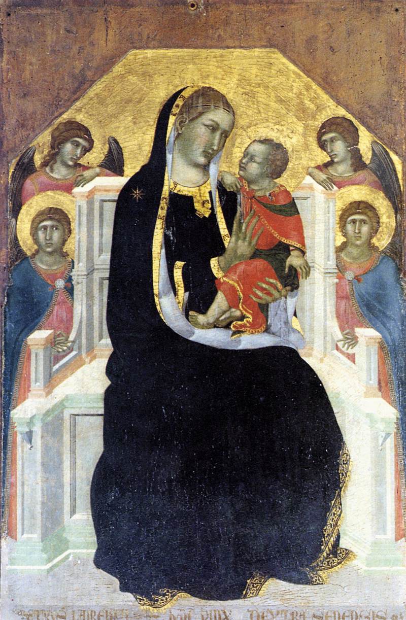 Majestæt af Cortona - Pietro Lorenzetti