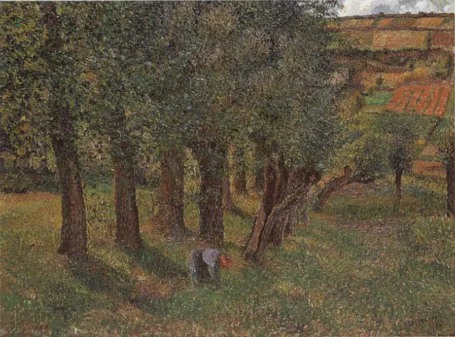 Reproduction du tableau « Le Chou à Pontoise - Camille Pissarro » par Alpha Reproduction en peinture à l’huile