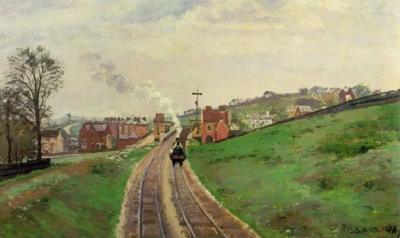 Lordship Lane Station, Dulwich - Camille Pissarro