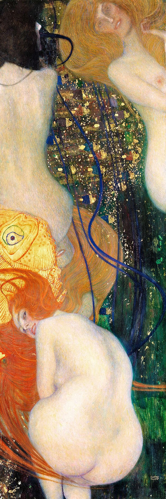 🐠 Rød fisk – Gustav Klimt (ca. 1901-1902)