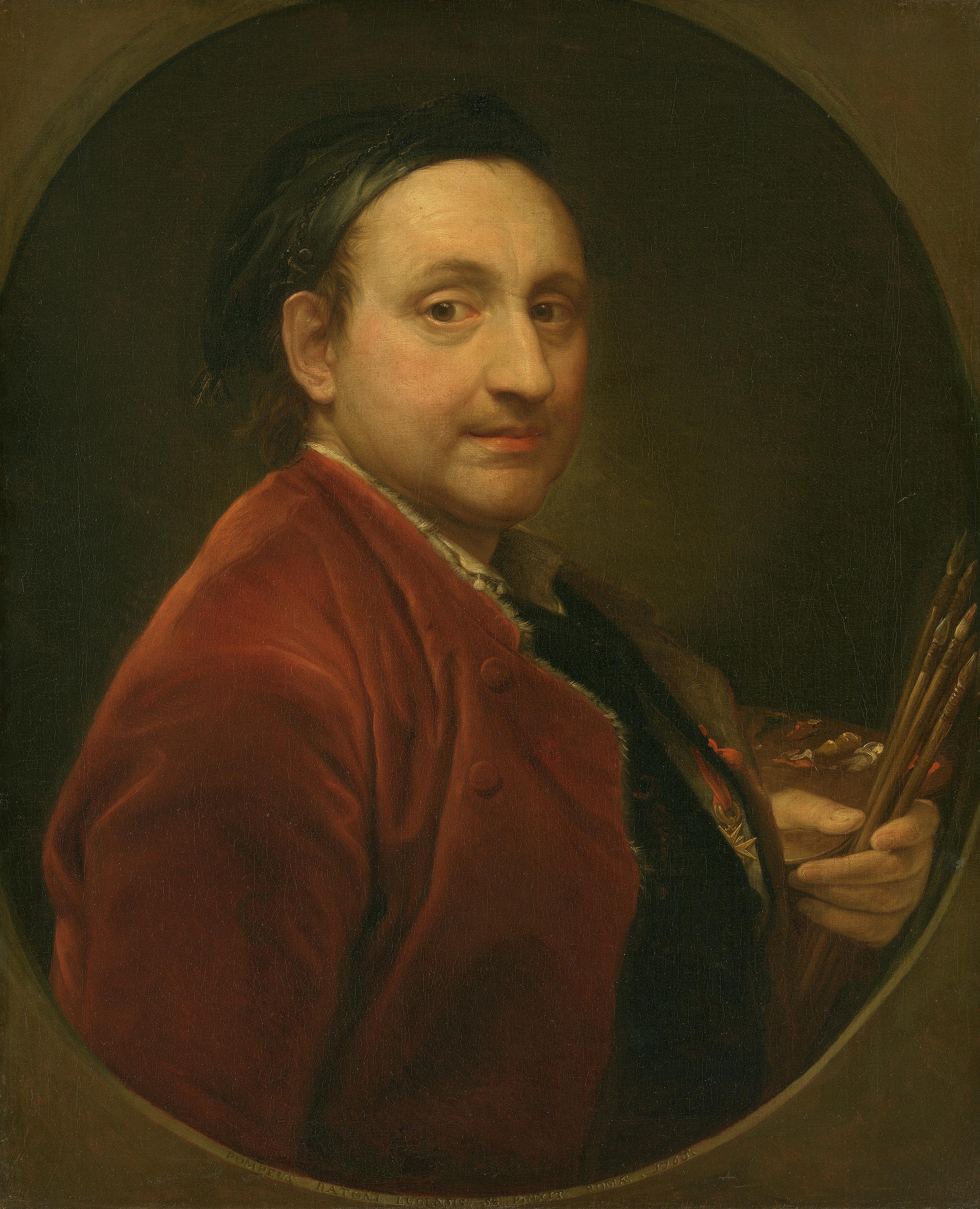 Autoportrait - Pompeo Batoni