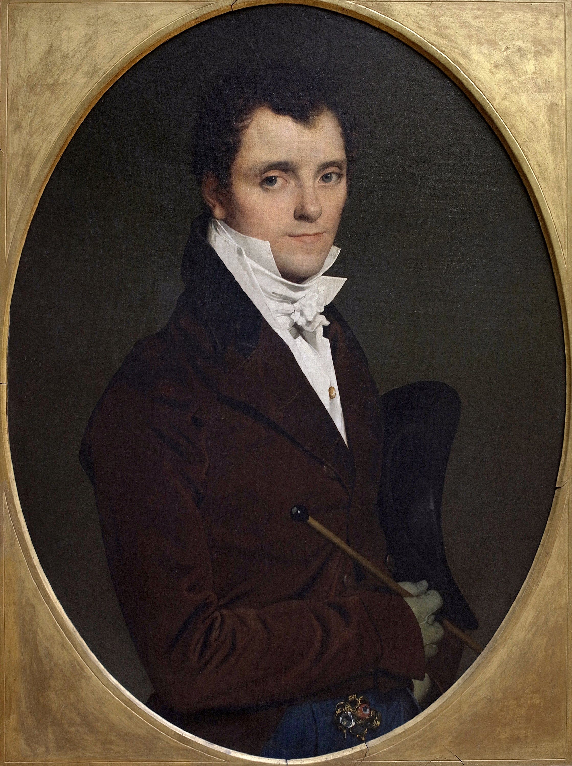 Portræt af Edme Bochet - Jean-Auguste-Dominique Ingres