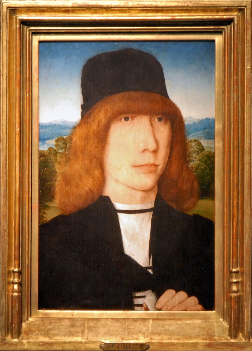 Portræt af mand - Hans Memling