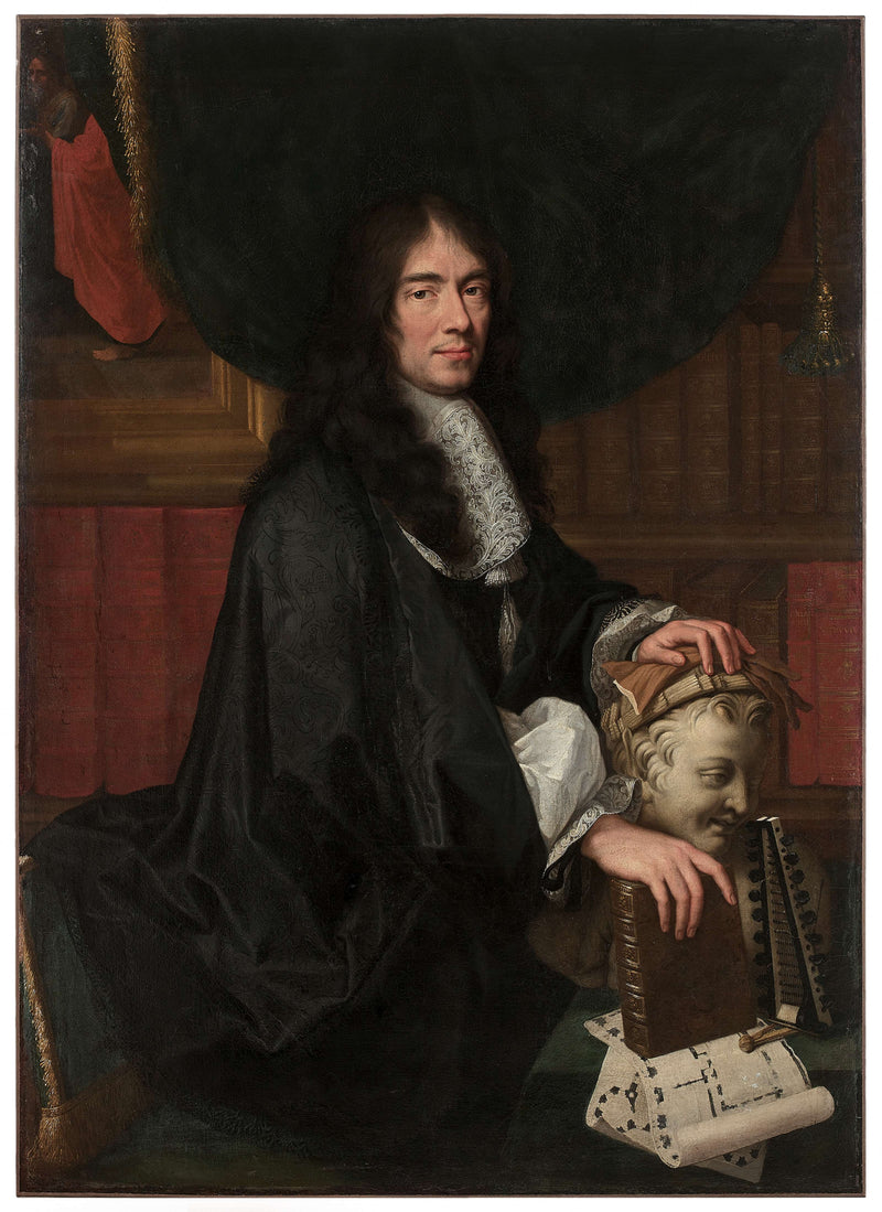 Portrait de Charles Perrault - Charles Le Brun
