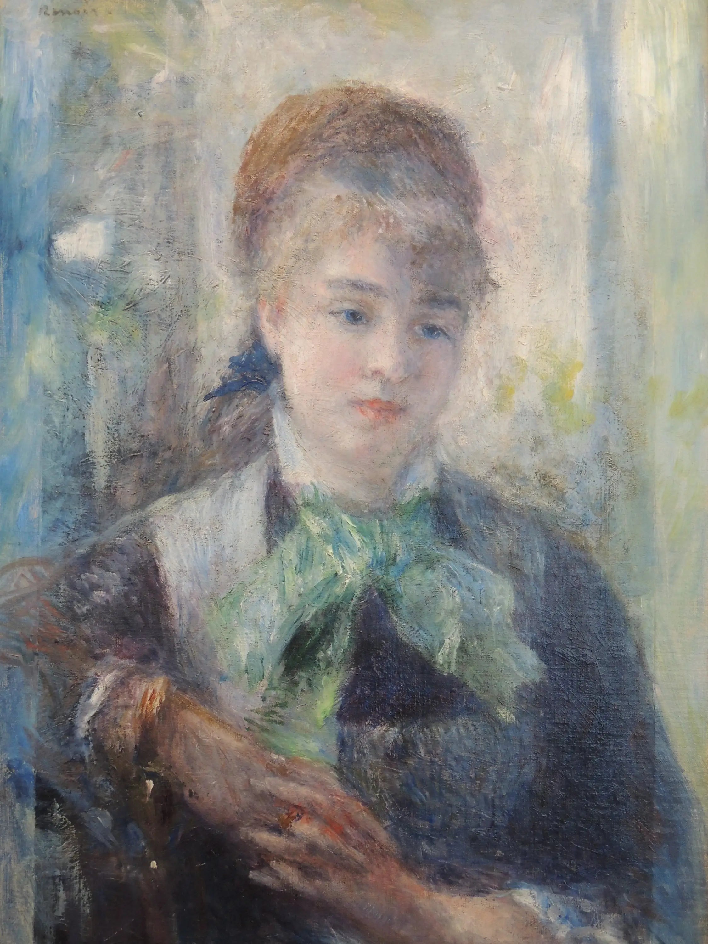 Reproduction du tableau « Portrait de Nini Lopez - Pierre-Auguste Renoir » par Alpha Reproduction en peinture à l’huile