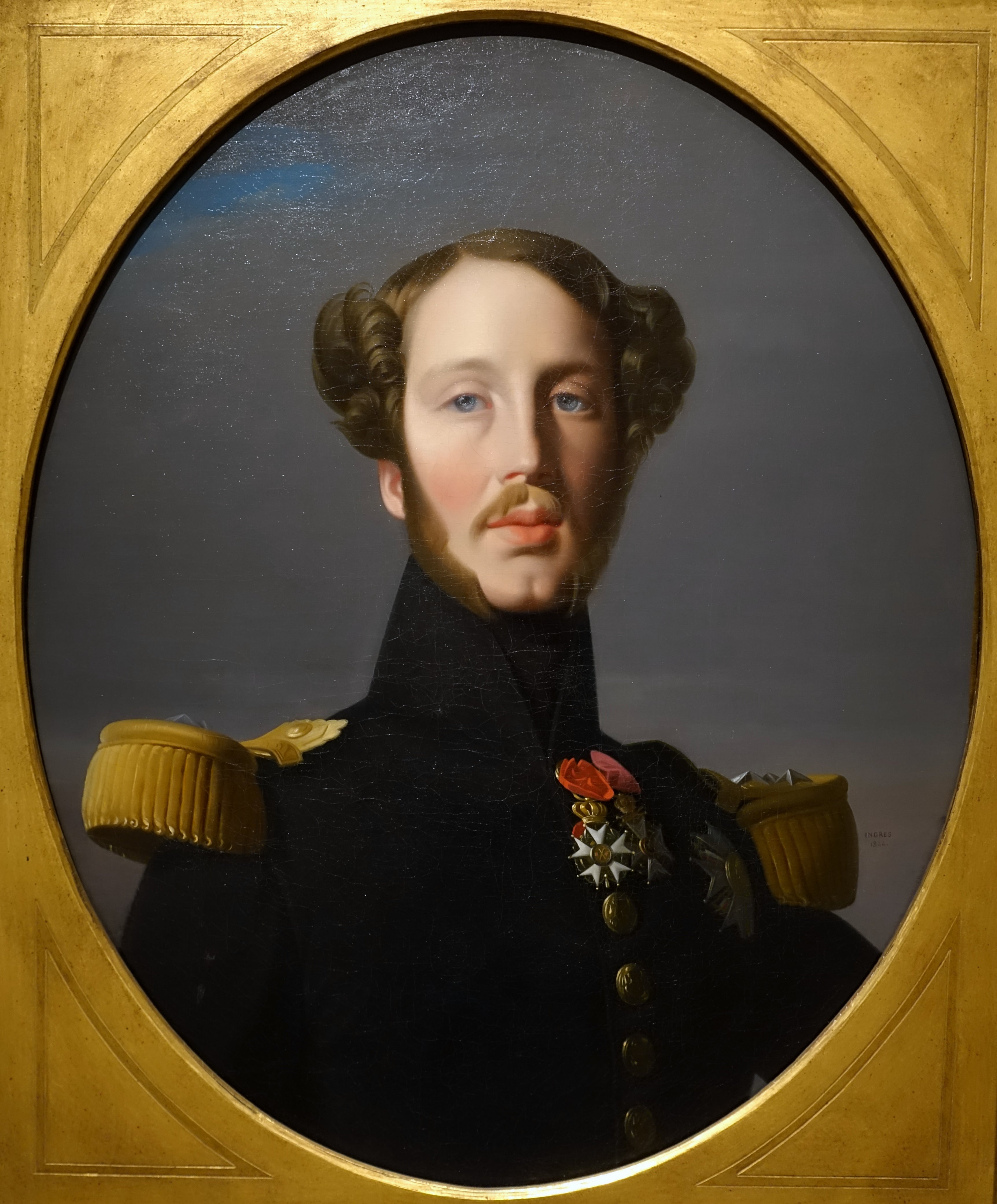 Portræt af Ferdinand-Philippe d'Orléans - Jean-Auguste-Dominique Ingres