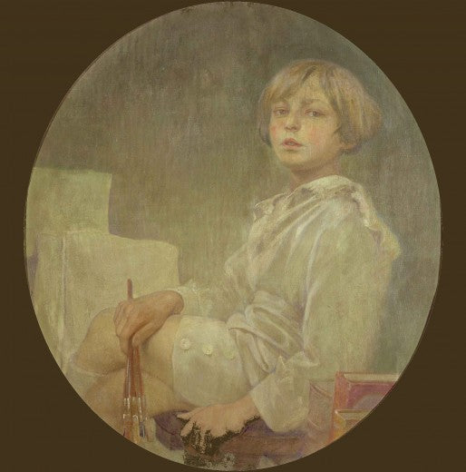 Portrait du fils de Mucha, Jiří - Alphonse Mucha