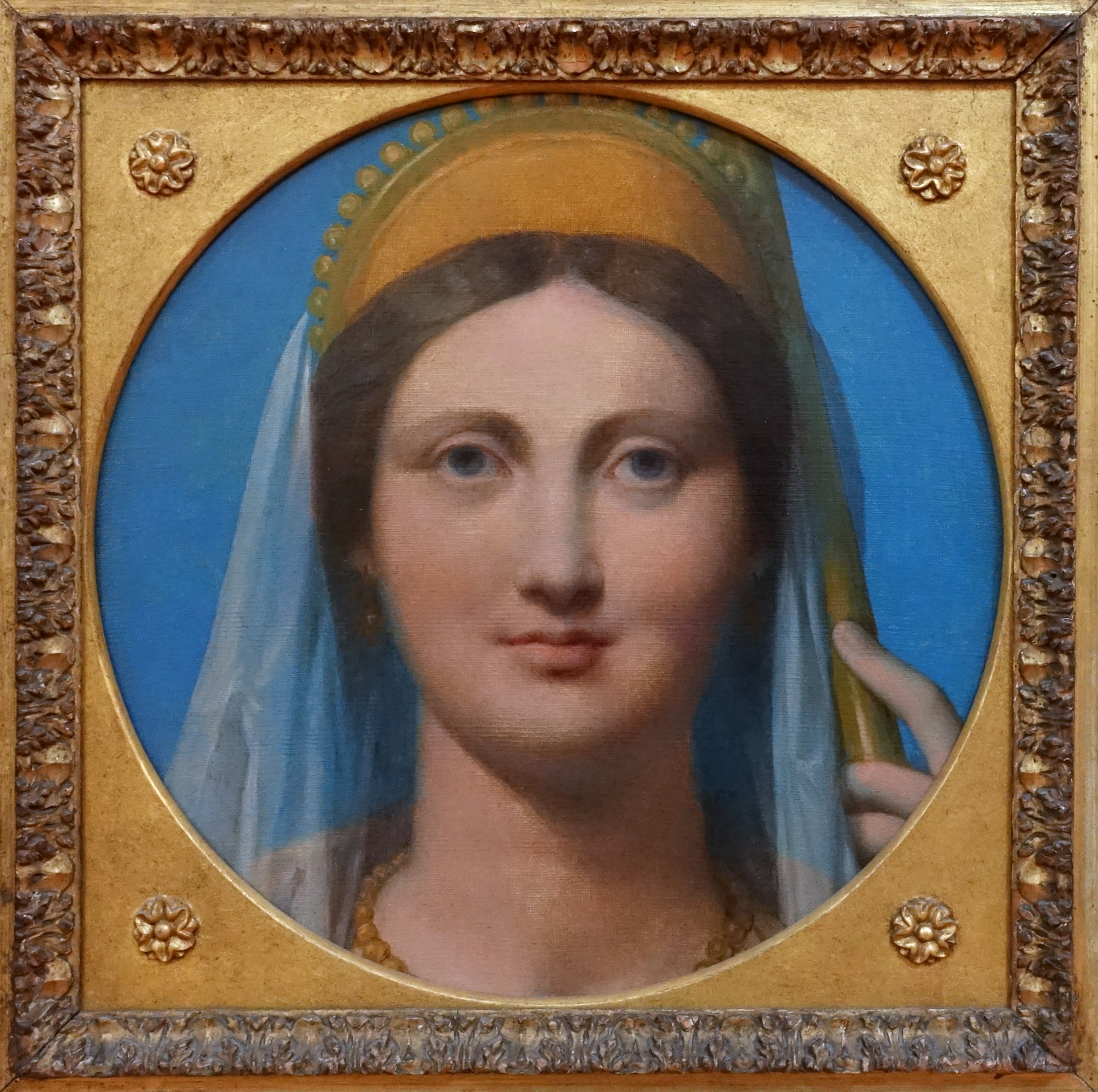 Portræt af Madame Jacques Ignace Hittorf som Junon - Jean-Auguste-Dominique Ingres