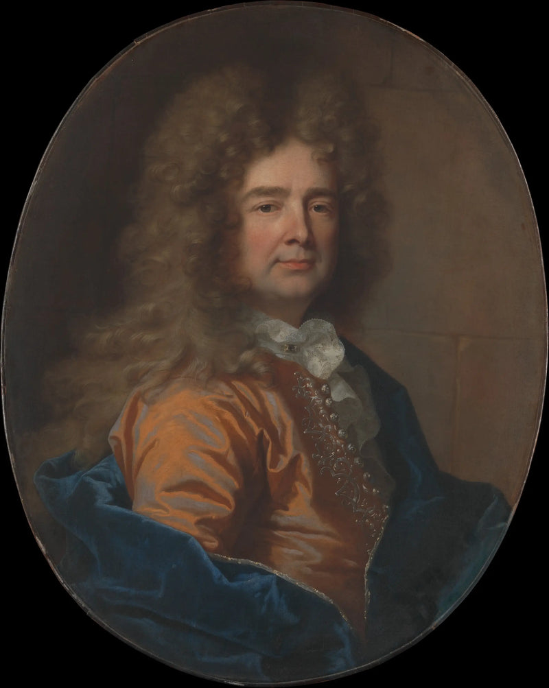 Portræt af mand - Hyacinthe Rigaud