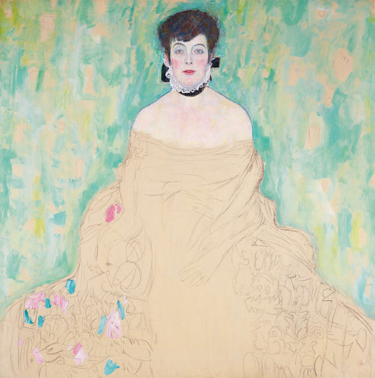 🎨👩‍🎨 Portræt af Amalie Zuckerkandl – Gustav Klimt (omkring 1917–1918)