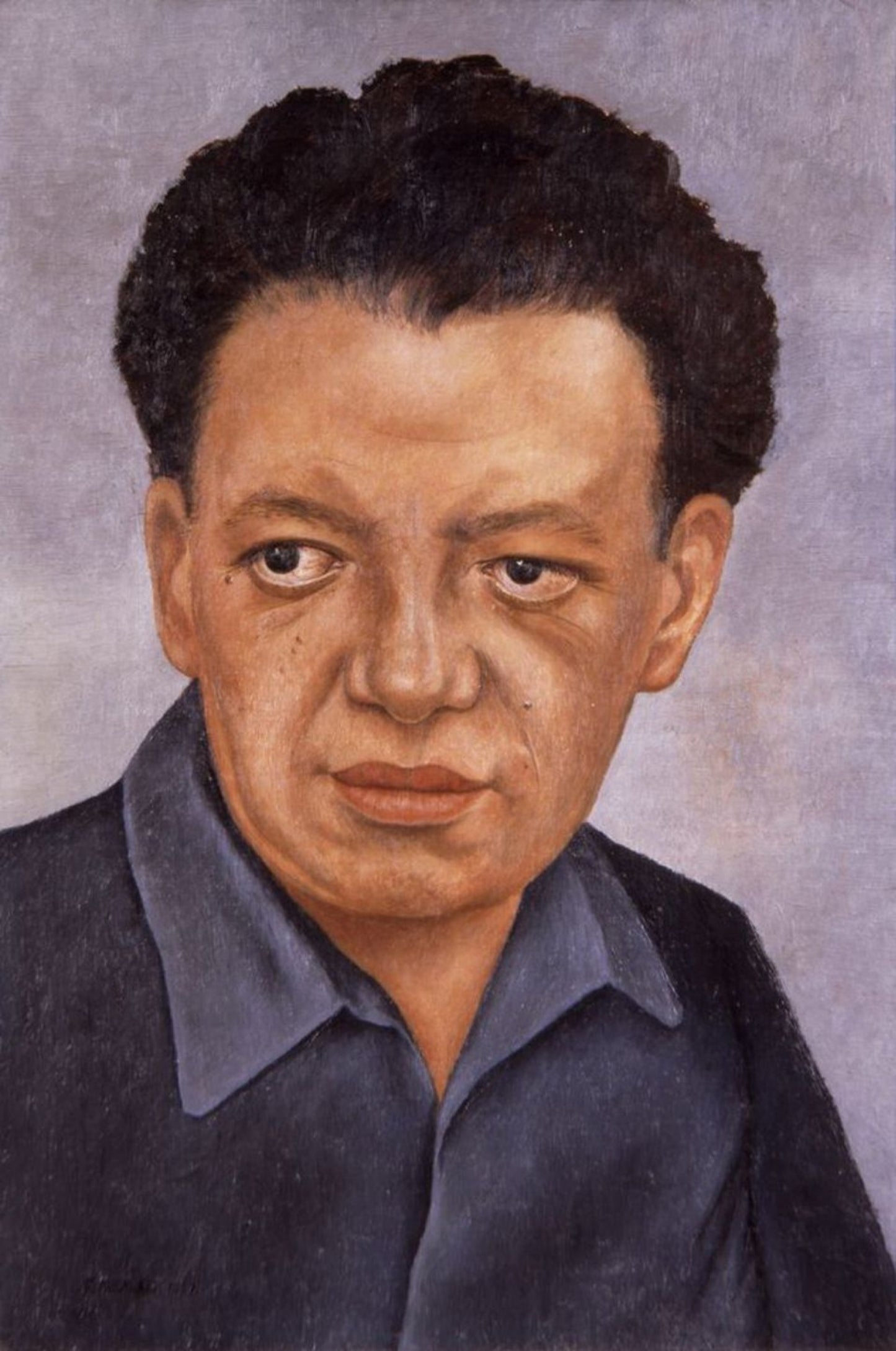 Portræt af Diego Rivera – Frida Kahlo (1937)