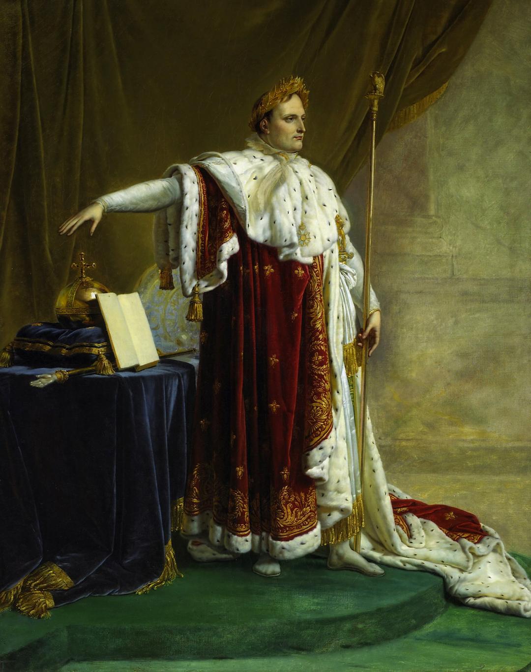 Portræt af Napoléon I som lovgivende suveræn – Anne-Louis Girodet